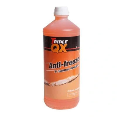 Image of Triple QX 1L Antifreeze Summer Coolant 1 Litre Orange Ready Mix Long Life
