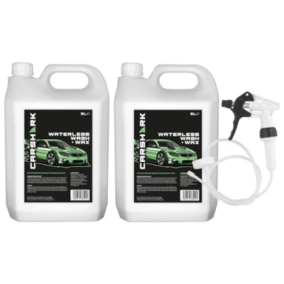 Image of CARSHARK Waterless Wash &amp; Wax 2 x 5L with Long Hose Trigger