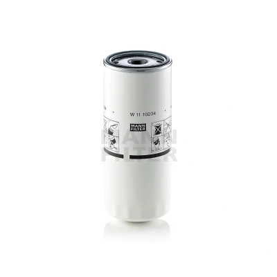Image of 17533660, 17533661, 21170569, 21707133, 23658092 Oil Filter MANN W 11 102/34 1 1/8 16 UN 2B Spin on