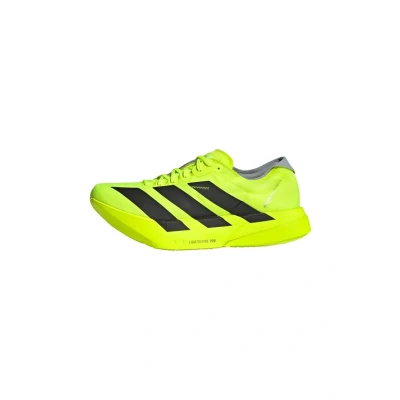 Image of adidas Adizero Adios Pro 4 Lightweight Running Shoes for Speed Training and Competitions in Bold Yellow