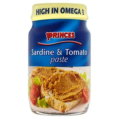 Image of Princes Prince&#039;s Sardine &amp; Tomato Paste 75g x 8