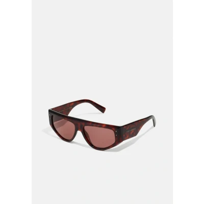Image of Dolce&amp;Gabbana Unisex Sunglasses, Size: 57, Havana red/dark violet