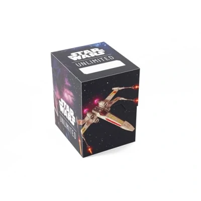 Image of Gamegenic Star Wars Unlimited Soft Crate X Wing/Tie Fighter Trading Card Accessory