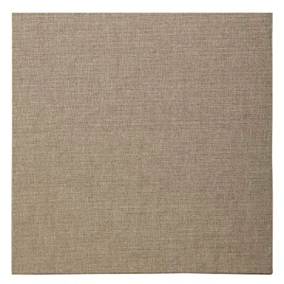 Image of Clairefontaine Ref 34149C Natural Canvas Board 40 x 40cm Sized, 3mm Thick, 75% Cotton &amp; 25% Polyester Transparent Coating for Oil Acrylic Painting