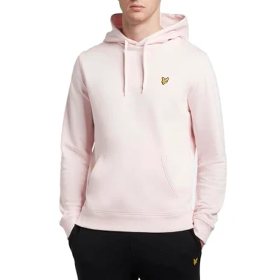 Image of Lyle &amp; Scott Hoodie Hoodie, Men&#039;s, Size: Large, Light pink