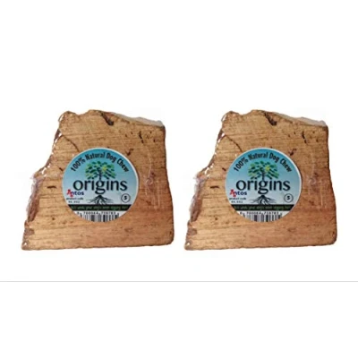 Image of Antos Origins Tree Root Dog Chew Small Pack of 2 Natural Tuber Toy
