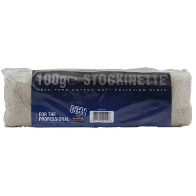 Image of Wilco Stockinette 100g Polishing Cloth 100% Pure cotton