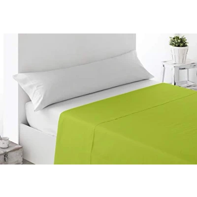 Image of Miracle Home Soft and Comfortable Fitted Sheet 50% Polyester Pistachio 105 cm