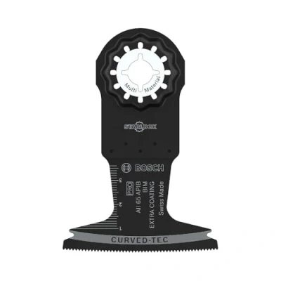 Image of Bosch 1x PRO Multi Material AII 65 APIB Multitool Blade (for Wood with Nails, Metal Sandwich, Width mm, Professional Accessory Multitool)
