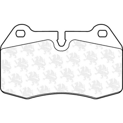 Image of 4106012U87, 41060AA393, D1MFMAA39J Brake pad set QUINTON HAZELL BP902 prepared for wear indicator BMW: 7, 8, 5 Saloon, HONDA: Integra III Coupe