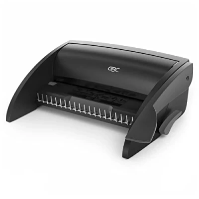 Image of GBC CombBind C100 Binding Machine, 9 Sheet Punch Capacity, 160 A4, Black, 4401843
