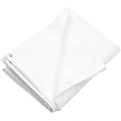 Image of vidaXL Tarpaulin 260 g/m² 3x3 m White HDPE