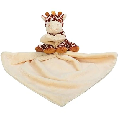 Image of Jungle Friends Bing Giraffe Rattle Blankie