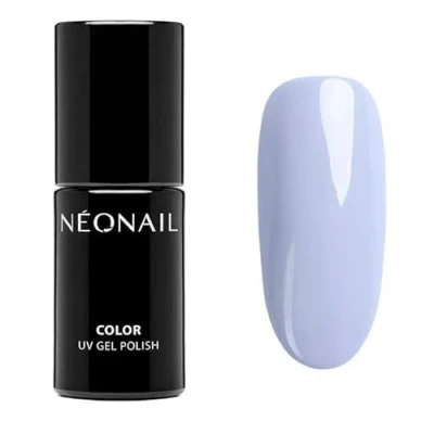 Image of Neonail UV Nail Polish 7.2 ml Grey Frosted Kiss Colours Varnish Gel Nails Design Shellac