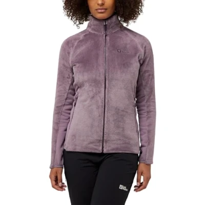 Image of Jack Wolfskin Women&#039;s Rotwand Fz W Jacket, Wild Blossom, L