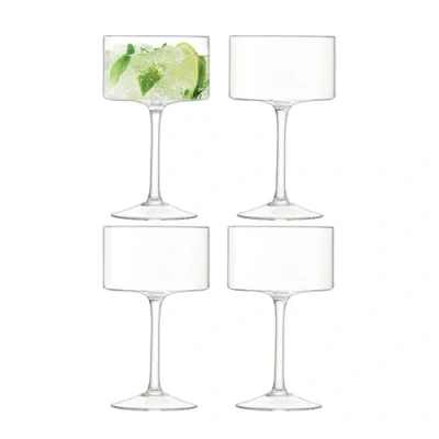 Image of LSA Otis Champagne/Cocktail Glasses 280ml Set Of 4