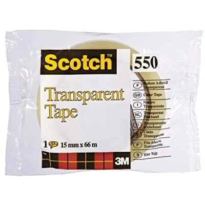Image of Scotch Brand 30523 in Candy Adhesive Tape 15 mm x 66 M Clear Acrylic