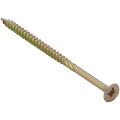 Image of Spectre Advanced Multi purpose Woodscrews 5.0 x 70mm Zinc Yellow Passivated Bulk Box 300