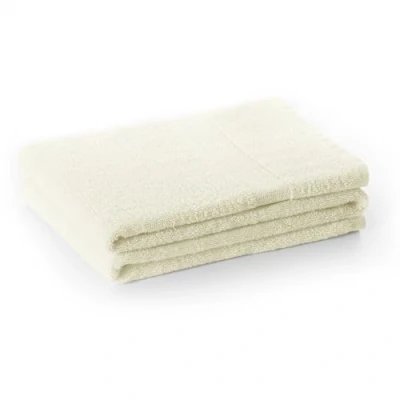 Image of DecoKing Hand Towel 50 x 100 cm Cotton Quality 525 g/m² Ecru Ivory Absorbent Marina