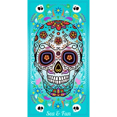 Image of Miracle Home. Microfiber Punpkin Towel, 100% Polyester, 75 X 145 cm Turquoise. 11807