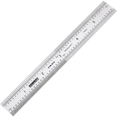 Image of Kennedy 150mm/6&quot; Rigid Rustless Rule Square End