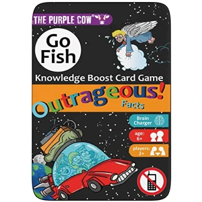 Image of The Purple Cow Go Fish! Outrageous Facts, PC3293