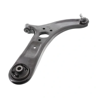 Image of 545011W000 Suspension Arm MOOG KI WP 13772 with rubber mount Front Axle Right Control KIA: RIO 3