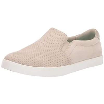 Image of Dr. Scholl&#039;s Shoes Women&#039;s Madison Sneaker, Greige Microfiber, 9 UK