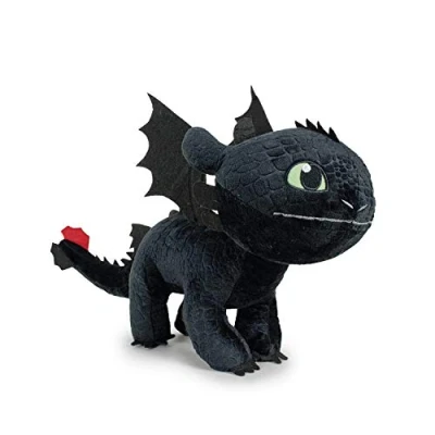 Image of How To Train Your Dragon Plush soft toy character Toothless 11&quot;/30cm 76001661 1