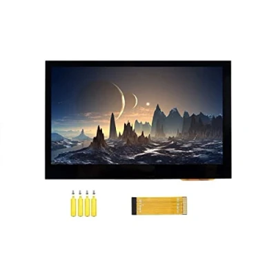 Image of 4.3inch DSI LCD Capacitive Touch Screen Display 800x480 Resolution IPS Wide Angle Monitor for Raspberry Pi 4B/3B+/3A+/3B/2B/B+/A+, Supports Ubuntu/Kali / WIN10 IoT