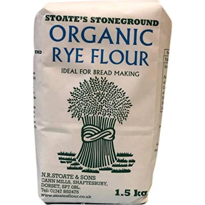 Image of Stoates Stoneground Organic Rye Bread Making Flour (6 x 1.5kg) 9kg