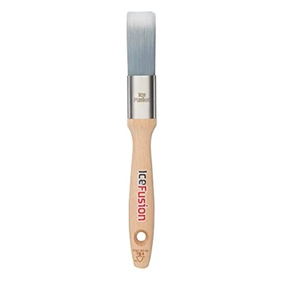 Image of ProDec Advance 1 inch Ice Fusion Trade Professional Synthetic Paint Brush for an Ultra Smooth Finish Painting with Emulsion, Gloss and Satin Paints on Walls, Ceilings, Wood Metal, 1&quot; 25mm