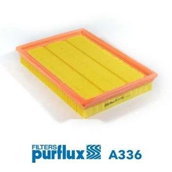 Image of AV8513 Air Filter PURFLUX A336 40mm 177mm 256mm Insert FORD: FIESTA 4, Puma Hatchback, MAZDA: FAMILIA 5
