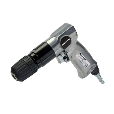 Image of Silverline Air Drill Reversible 10mm