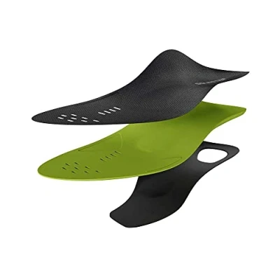 Image of ERGON Unisex Ip Pro Solestar Insole, Black/Green, 42/43 EU