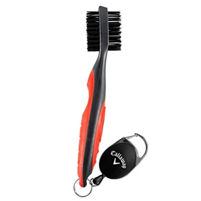 Image of Callaway Unisex Club Groove Cleaning Brush Black, One Size UK