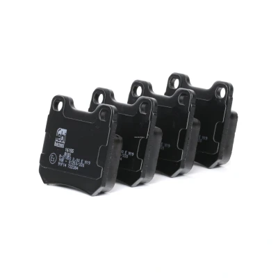 Image of 4836987, 4837241, 5057336 Brake pad set FEBI BILSTEIN 16155 Rear Axle excl. wear warning contact SAAB: 900 II Hatchback, 9 5 Saloon, Estate