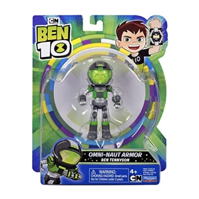 Image of Giochi Preziosi Ben 10 Omni Naut Armor Basic Figure New Assortment, 6 Models to Collect including Tennyson and the Aliens, for Children from 4 Years, BEN70A00, Multicolour