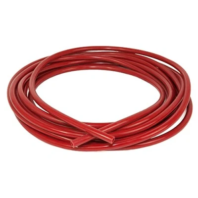 Image of Ramair Filters VAC7MM 10M RD Silicone Vacuum Hose, 7 mm x 10 m, Red