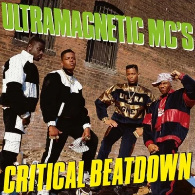 Image of Ultramagnetic MC&#039;s Critical Beatdown Expanded Edition Green vinyl 2024 UK 2 LP set MOVLP2825