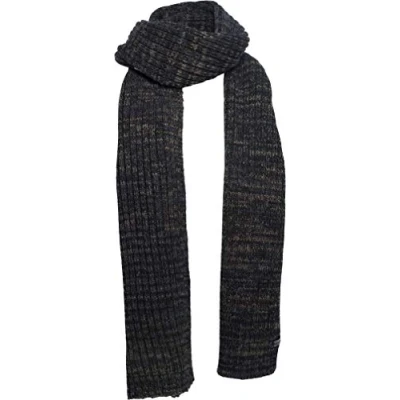 Image of Eisglut Men Dylan Scarf Marine Meliert, One Size