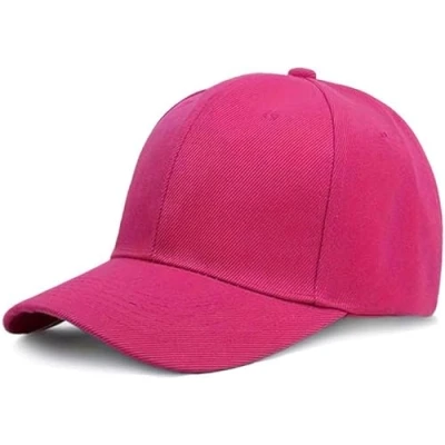 Image of ASD Accessories Men&#039;s Women&#039;s Baseball Classic Caps, Men Women Unisex Adjustable Caps (UK, Alpha, One Size, Fuchsia)