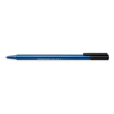 Image of Staedtler Triplus Ball 437 F Fine Ballpoint Pen Black, 10 count (Pack of 1)