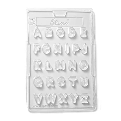 Image of Alphabet Chocolate Mould 26 Cavity x 5
