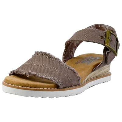 Image of Skechers Women&#039;s Desert Kiss Adobe Princess Sandal, Mocha, 10