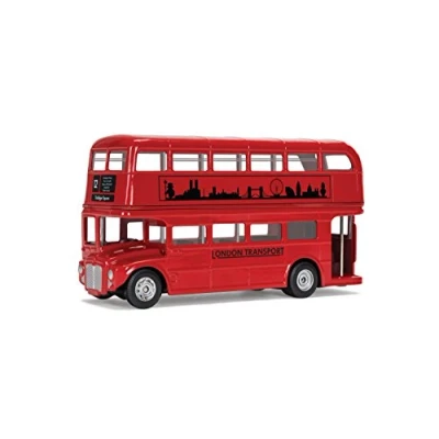 Image of Corgi GS82328 Transport Trading Ltd (TFL) Best of British Classic Routemaster ,Black,123mm