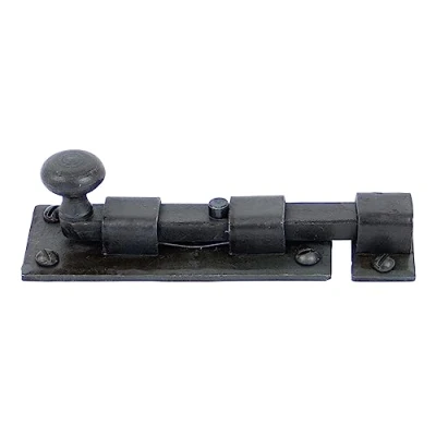 Image of From The Anvil Beeswax 4 Inch Straight Knob Bolt