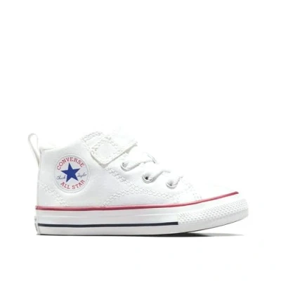 Image of Converse CHUCK TAYLOR ALL STAR MALDEN STREET boys&#039;s Children&#039;s Shoes (High top Trainers) in White