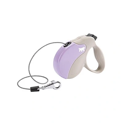 Image of Ferplast Retractable Dog Lead Extendable Leash AMIGO Cord MINI, Cord, 3 m, Max 12 kg, Lilac