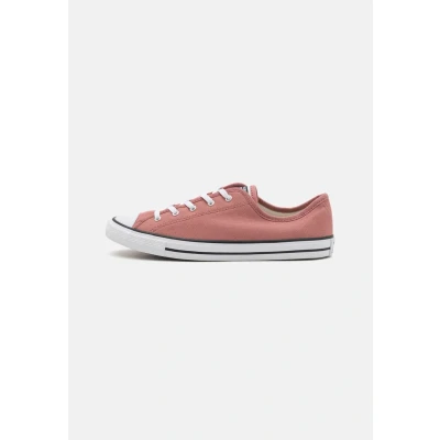 Image of Converse Chuck Taylor ALL STAR Dainty Trainers, Women&#039;s, Size: 4, Light saddle/egret/black Textile